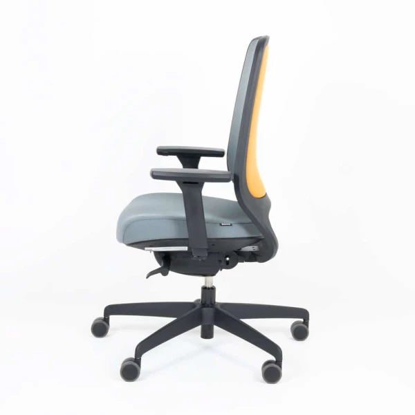 bureaustoel r22-6040-zij-bicolor